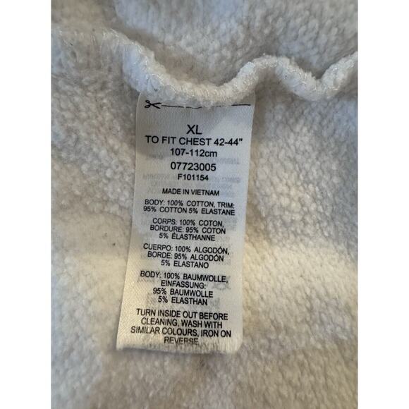 Quillattire London I’m Speaking Sweatshirt White XL - Picture 5 of 5